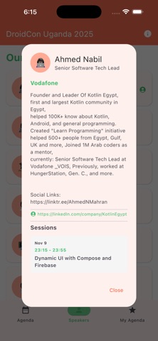 Droidcon Uganda 2025 Screenshot 2 of 5