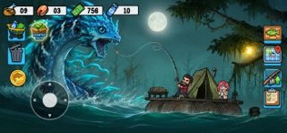 Catch & Feed 3: Haunted Swamp iPhone screenshot