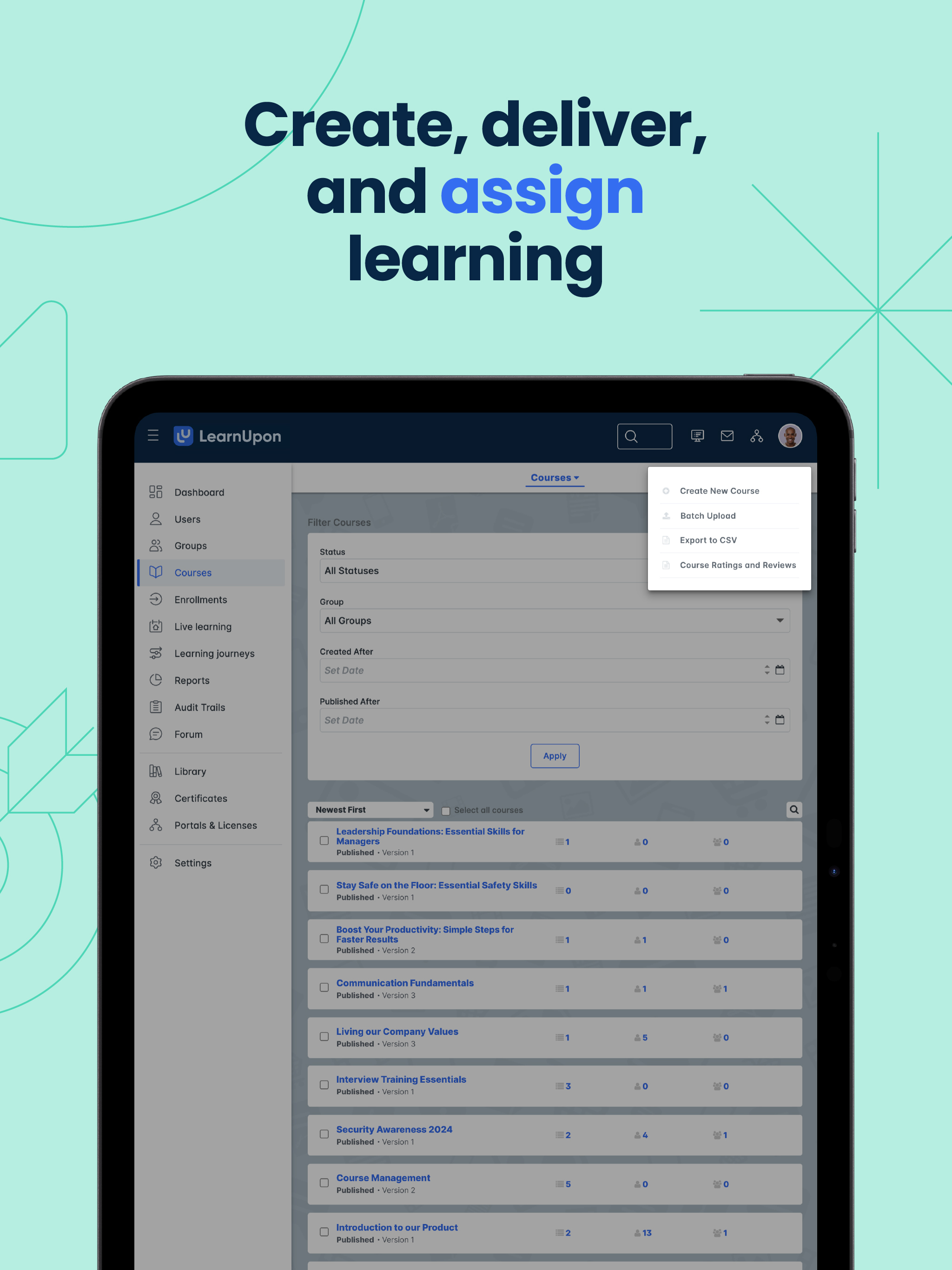 LearnUpon screenshot 7
