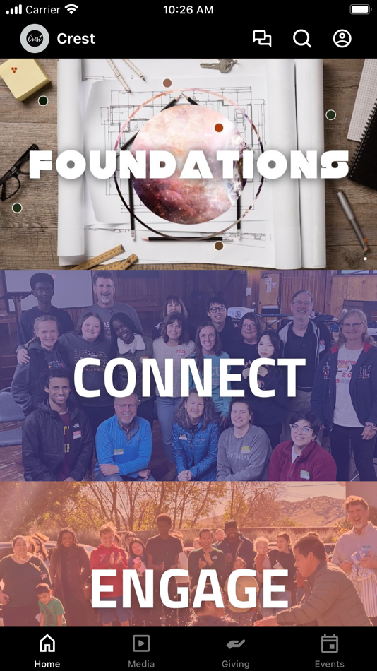 #1. Crest Church (iOS) Podle: Crest Community Church - Brethren In Christ