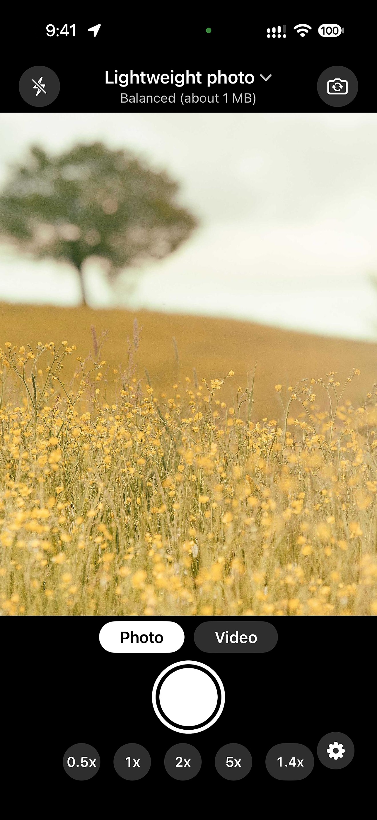 Screenshot 2 of Photo1M: Lightweight Camera