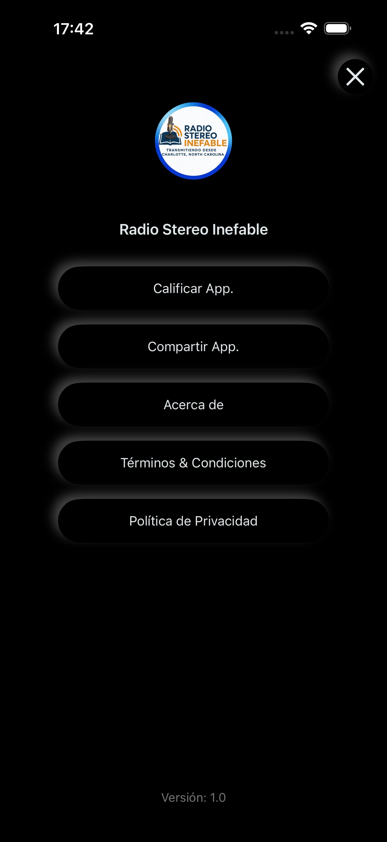 Screenshot 3 of Radio Stereo Inefable