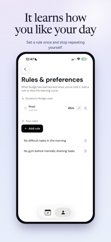 Nudge: Voice Planner Screenshot 4 of 6