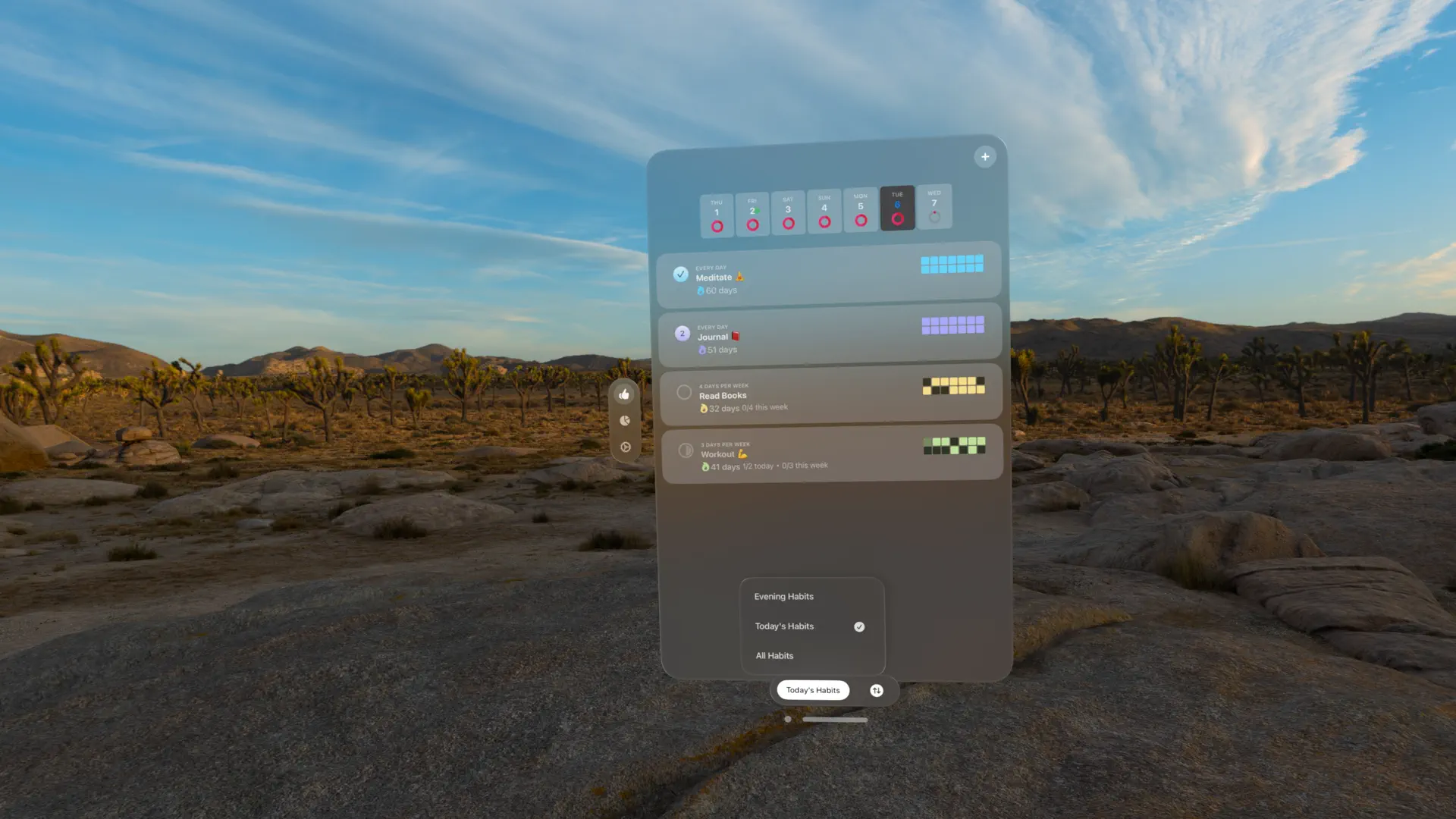 Habit Tracker - Horizon screenshot
