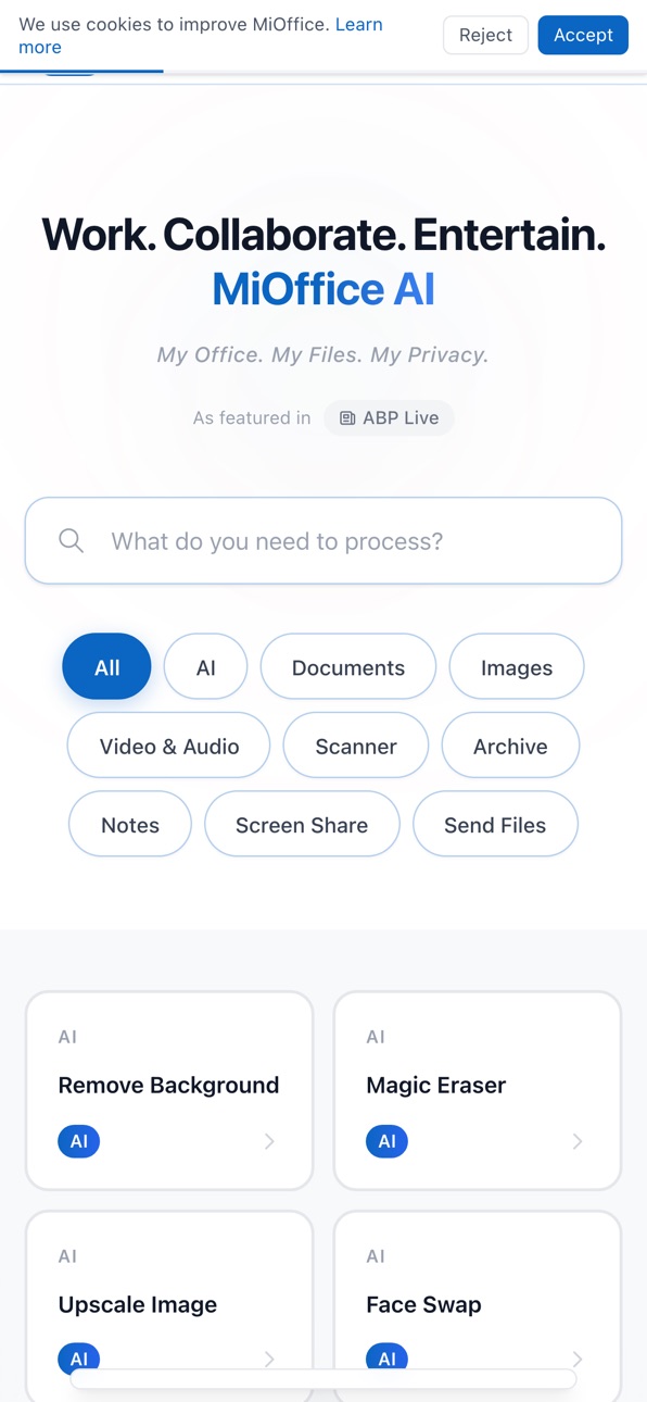 iPhone screenshot