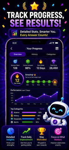 Trivia Battle AI: Daily Quiz iPhone screenshot