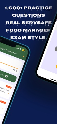 Servsafe Manager Practice Test iPhone screenshot