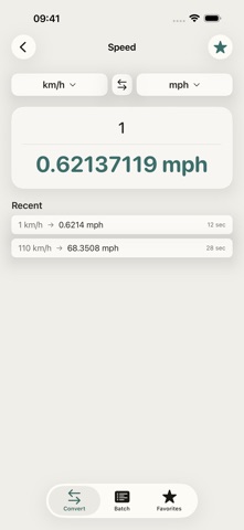 Unitto iPhone screenshot