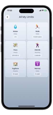 LimitApp screenshot