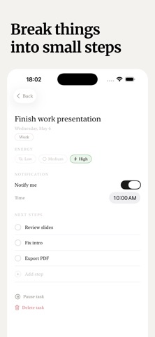 Clair – Focus & Tasks Screenshot 5 of 5