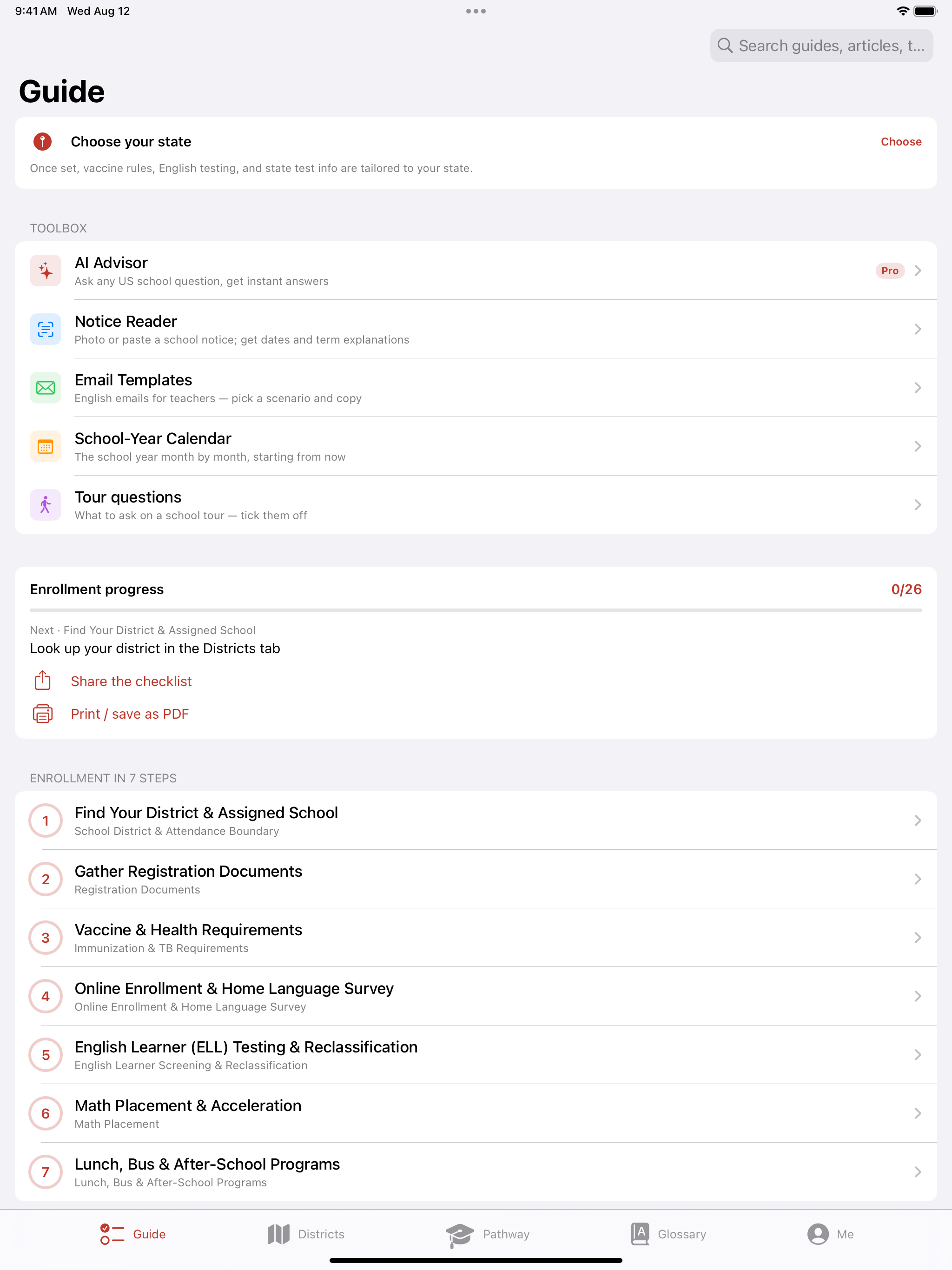 MeiXiaoTong: US School Guide screenshot 10