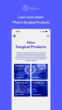 Pfizer Surgical screenshot 1