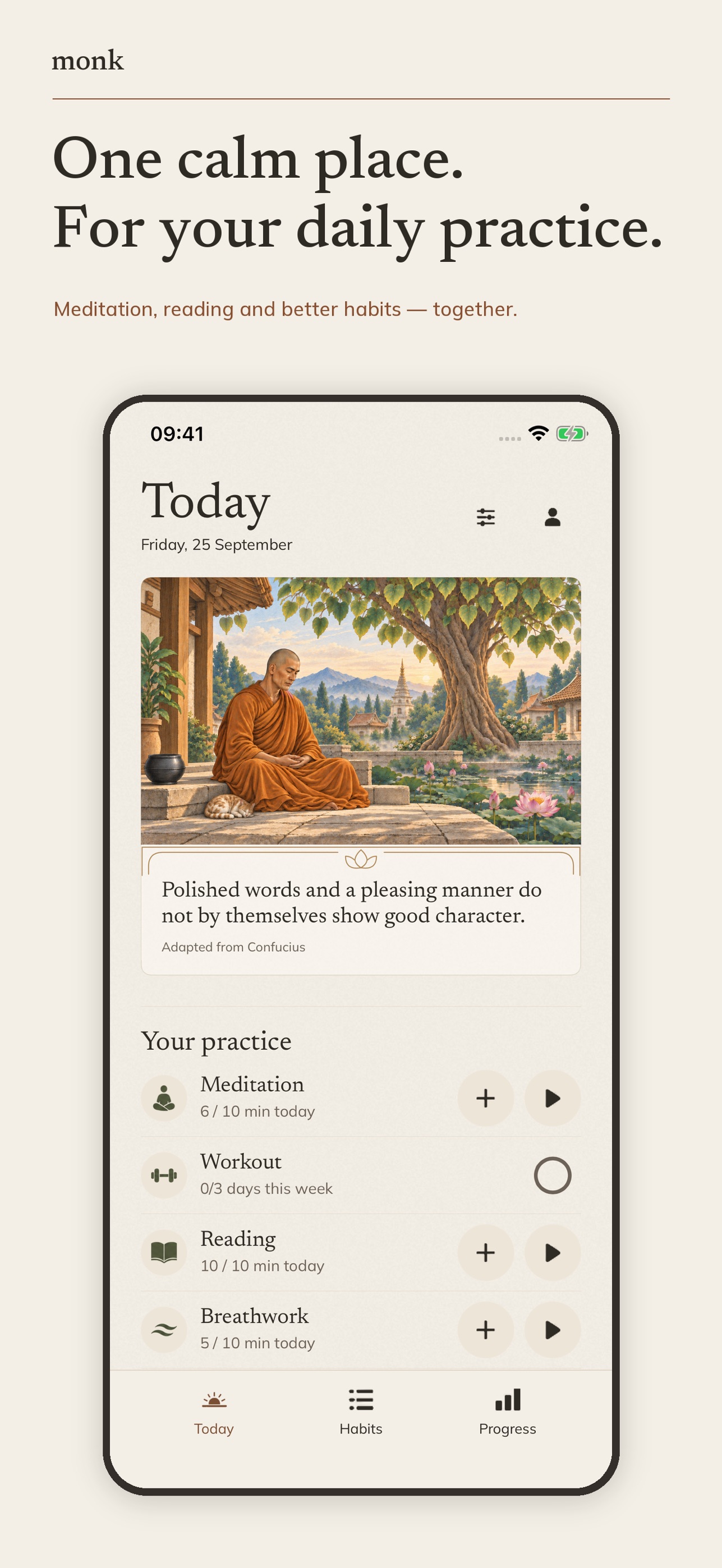 Screenshot 1 of Monk - Self Mastery