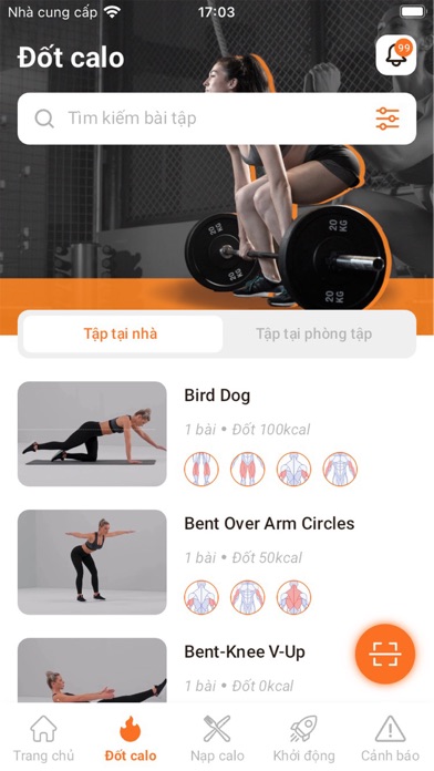 Fitness Top Screenshot