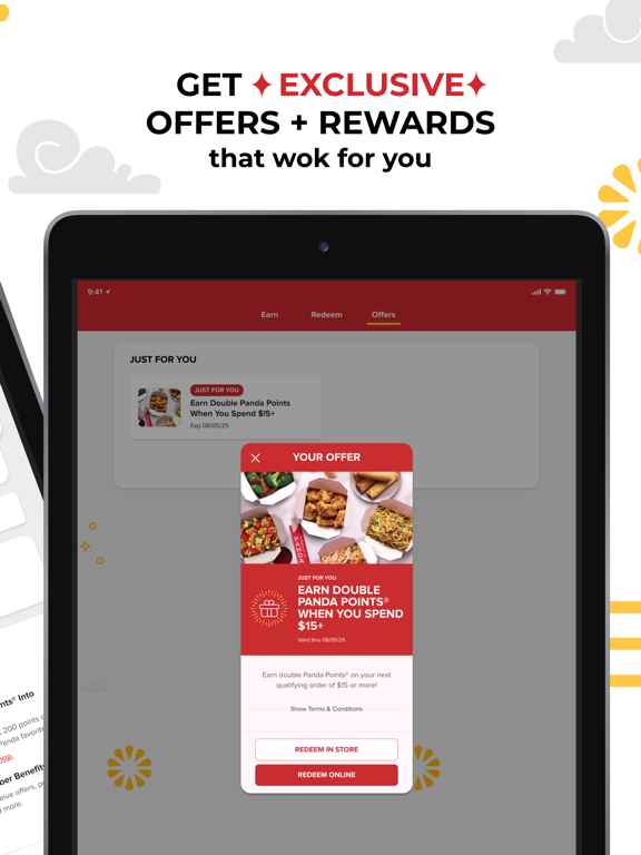 Panda Express iPad screenshot