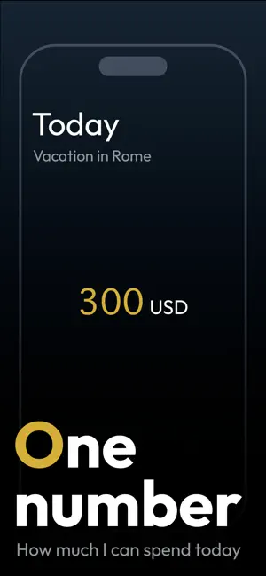 O - Daily Budget & Expenses screenshot 1