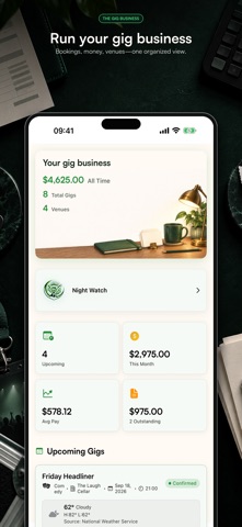 Gigsmith: Gig Manager Screenshot 1 of 7