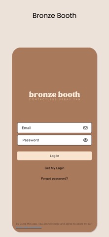 Bronze Booth iPhone screenshot