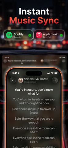 LyricLane: Dynamic Lyrics App Screenshot 2 of 7