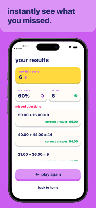 Quick Mental Math Screenshot 3 of 6