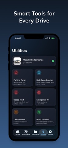 Vehicle Maintenance & Tracker iPhone screenshot