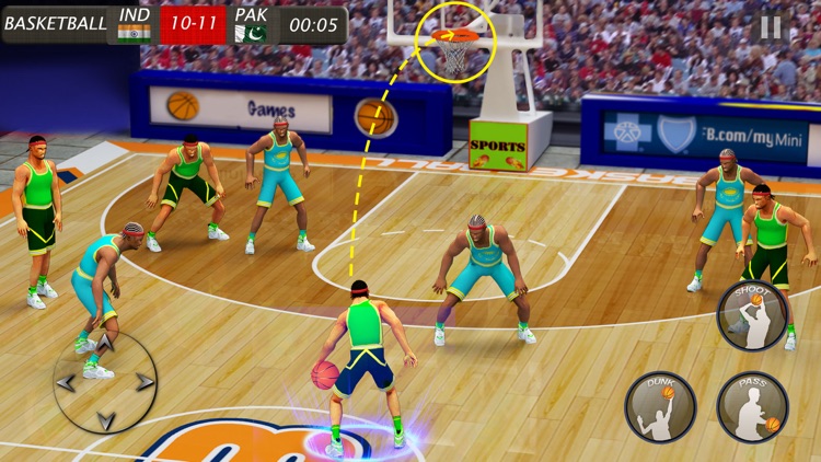 Play Basketball Hoops 2024 screenshot-5