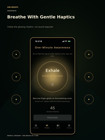 Quit Smoking Mindfully: Zen iPad screenshot