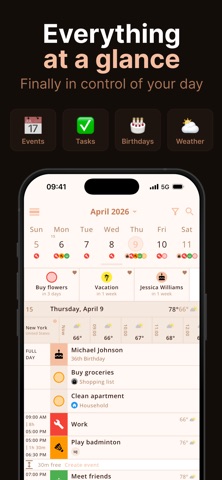 Miracal: Calendar Planner Todo Screenshot 1 of 7