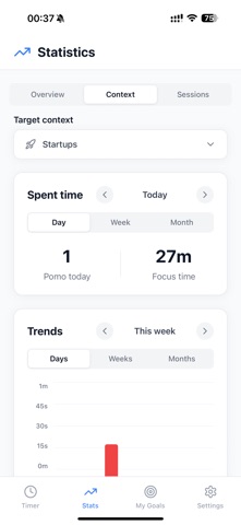 PomoTrack Focus & Productivity Screenshot 6 of 8