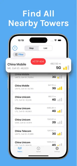 Cell Tower Locator - 5G/4G LTE screenshot 2