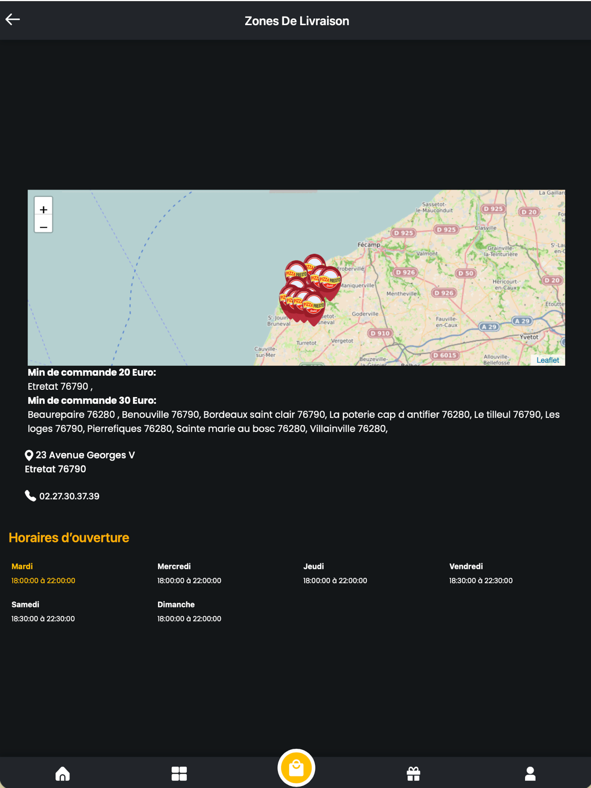 PIZZA PRESTO. screenshot 14