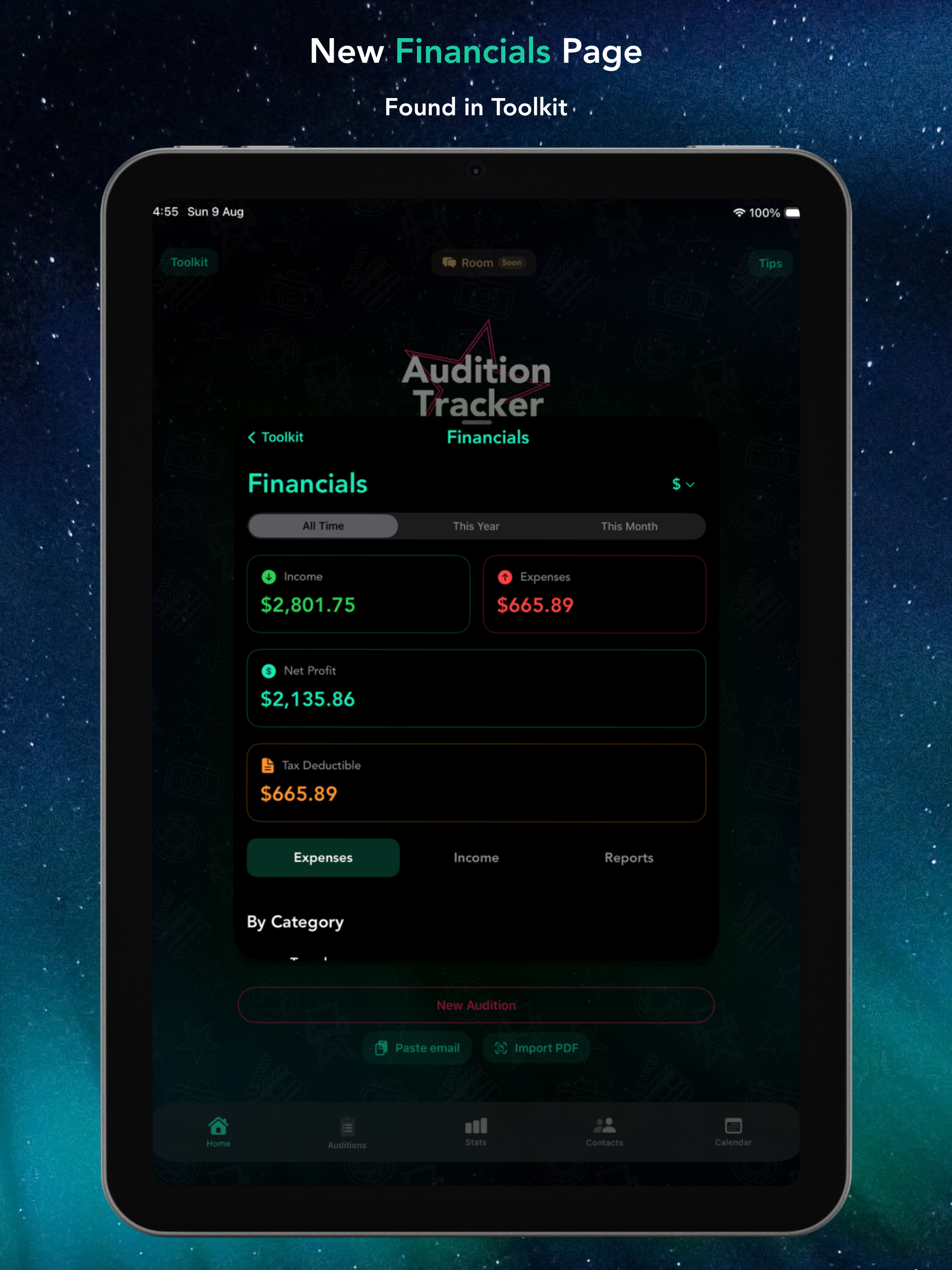 Audition Tracker screenshot 13