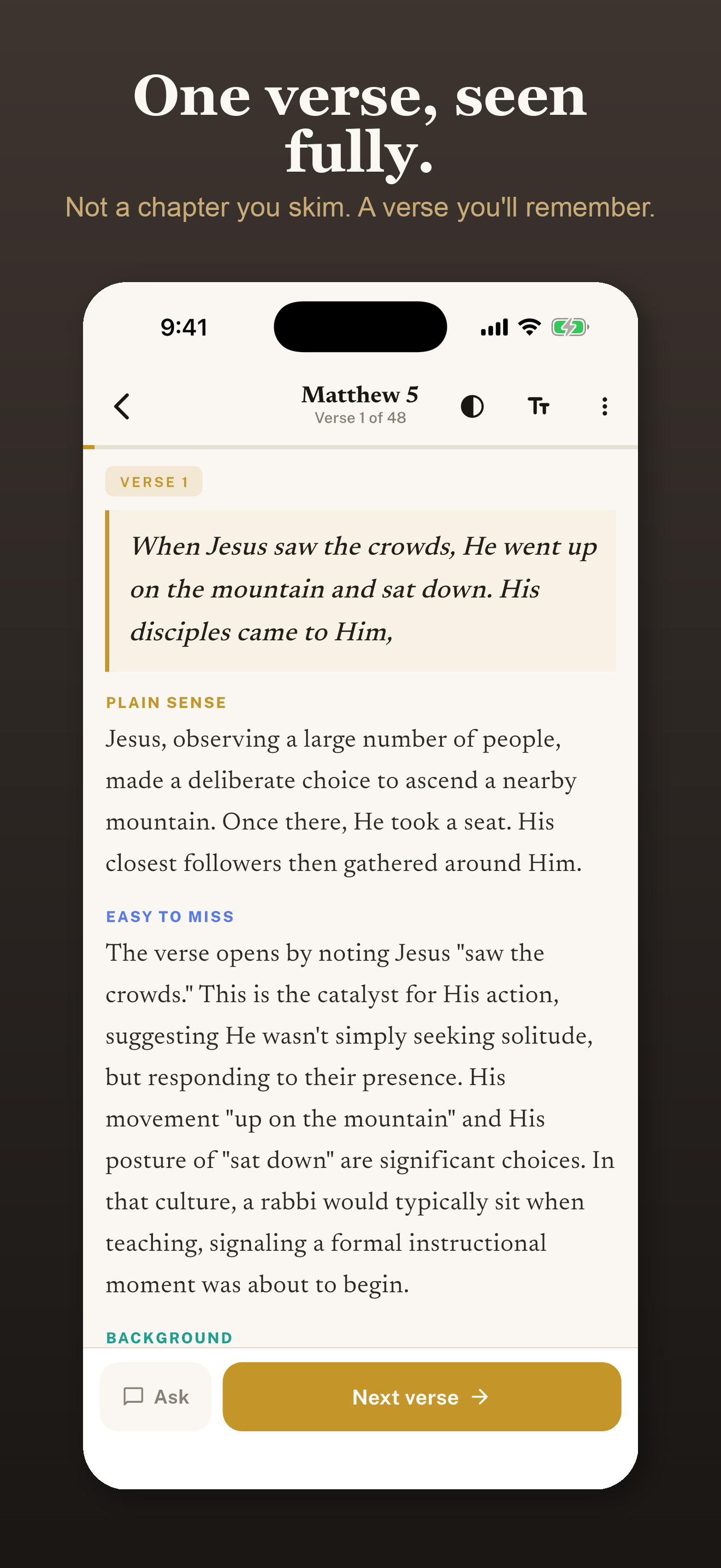 Scroll: Daily Bible Study screenshot 2