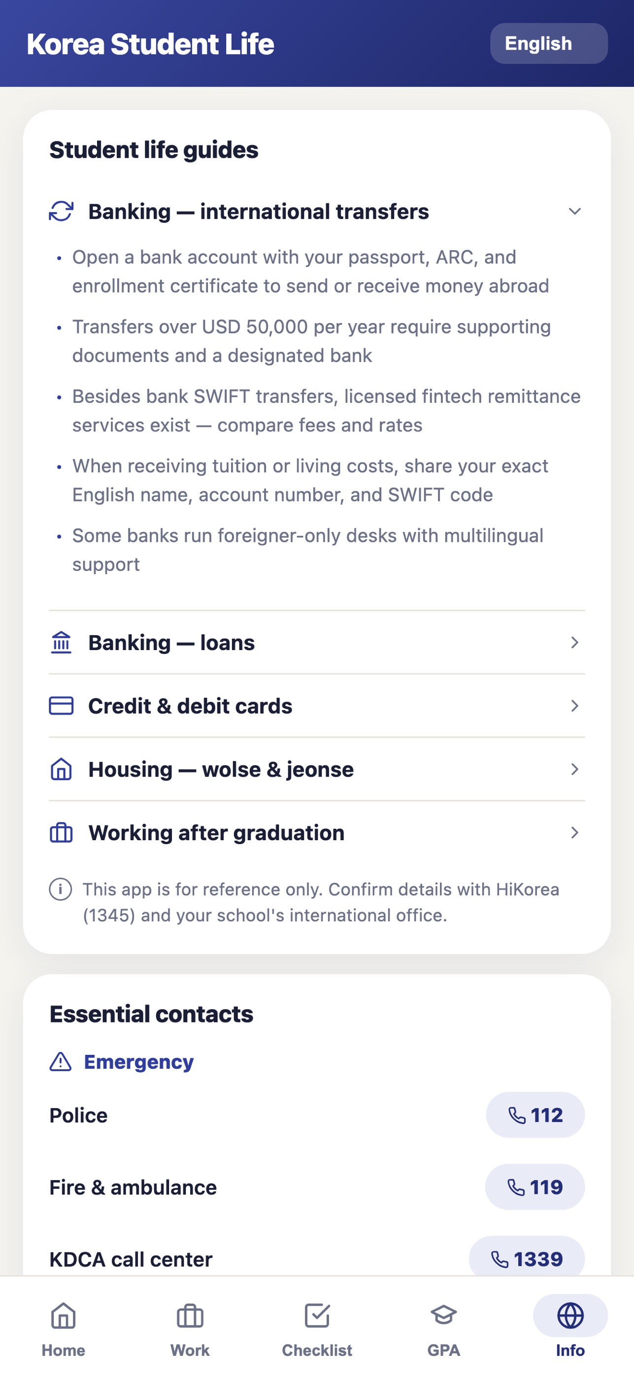 Screenshot 5 of Korea Student Life