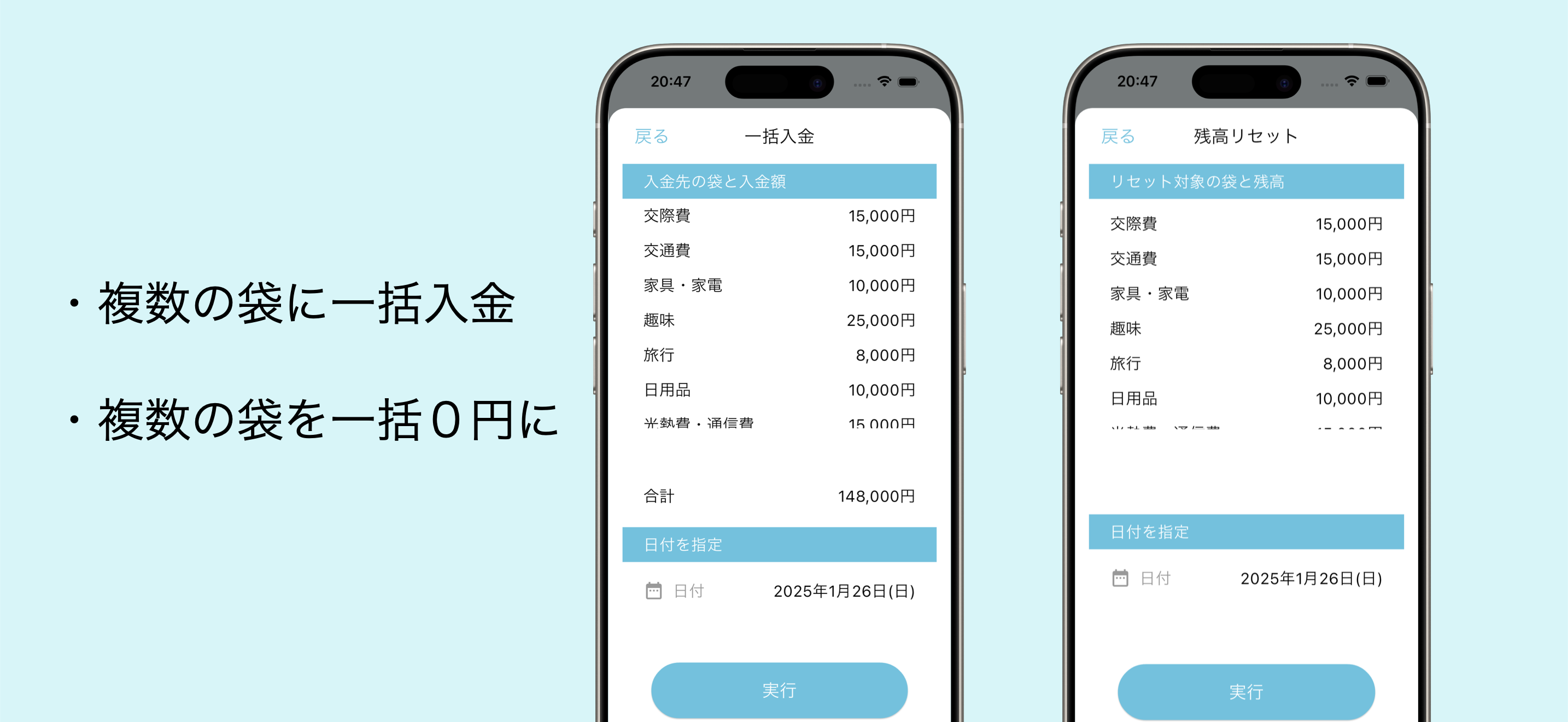 袋分け貯金