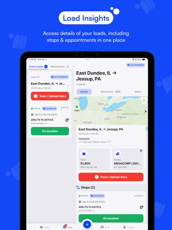 App screenshot
