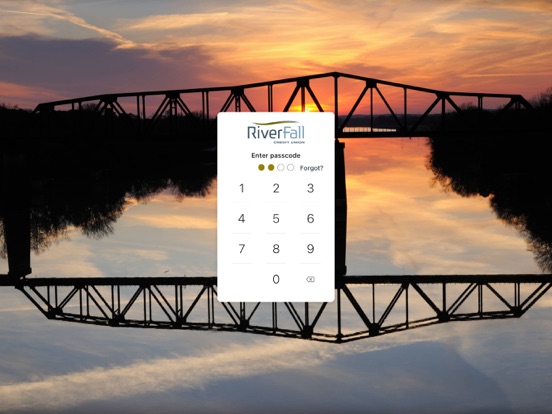 RiverFall Credit Union iPad screenshot 2 - Finance app