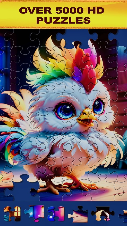 #4. Jigsaw HD Puzzles (iOS) Podle: Daksha Patidar