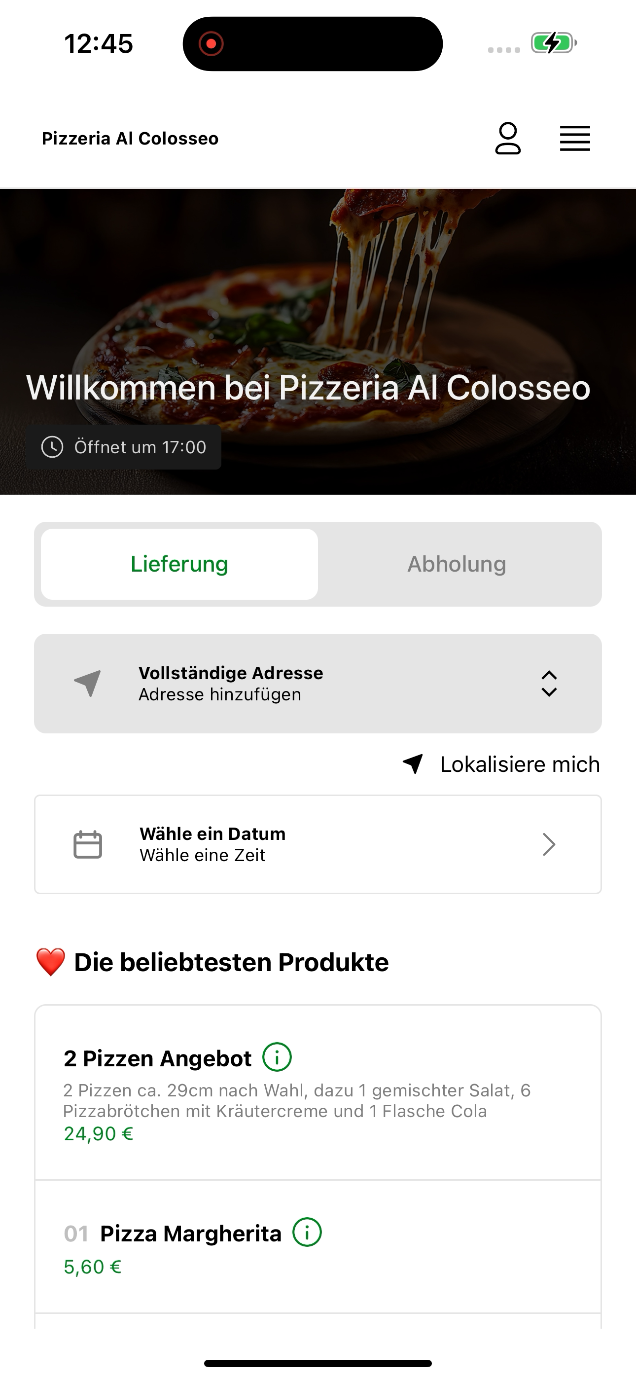 Pizzeria Al Colosseo Düsseldor screenshot 4