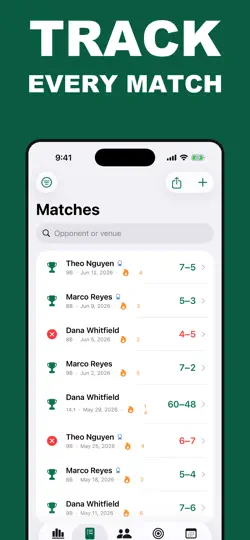 Screenshot von Pool & Billiards Stats Log auf dem iPhone 1