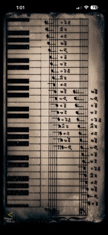 PianoNoteLight screenshot