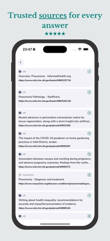 MedDeep AI Medical Assistant iPhone screenshot