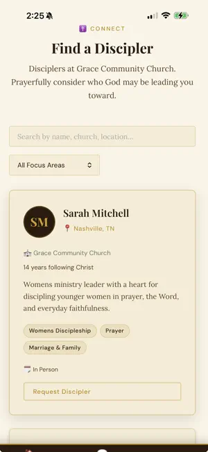 Trellis: Church Discipleship screenshot 2