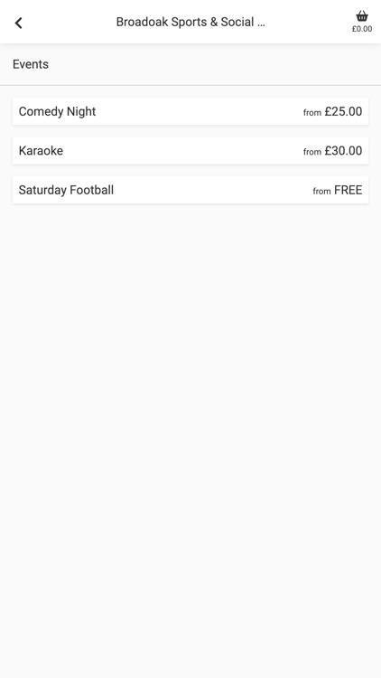 Broad Oak Sports & Social App