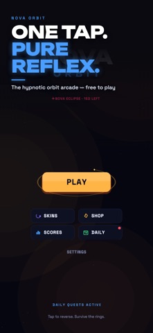NOVA ORBIT: One-Tap Arcade Screenshot 1 of 6