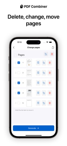 Merge PDF Combiner & Splitter Screenshot 4 of 8