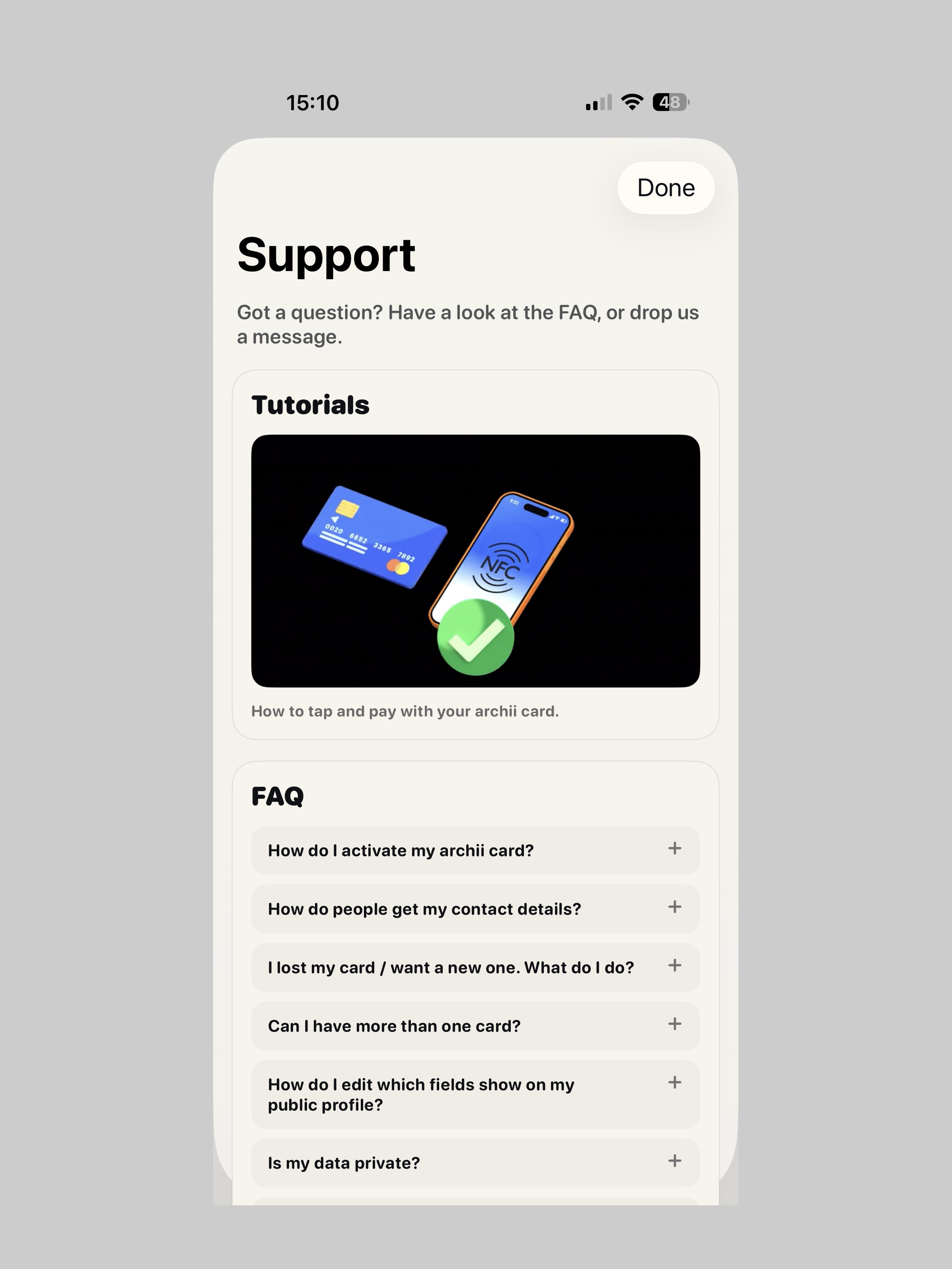 Archii - Smart Card screenshot 9