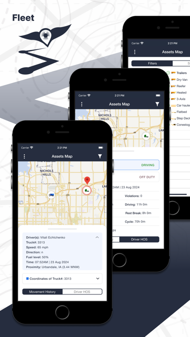 Screenshot #1 pour TrackEnsure Fleet