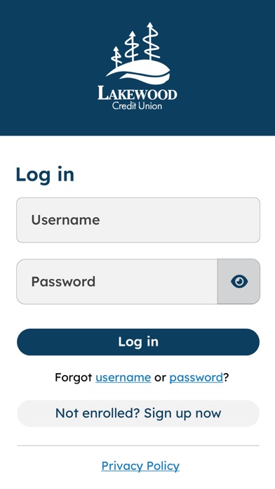 Lakewood Credit Union Screenshot