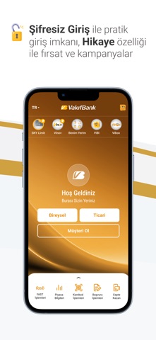VakıfBank Mobil Bankacılık iPhone screenshot 3